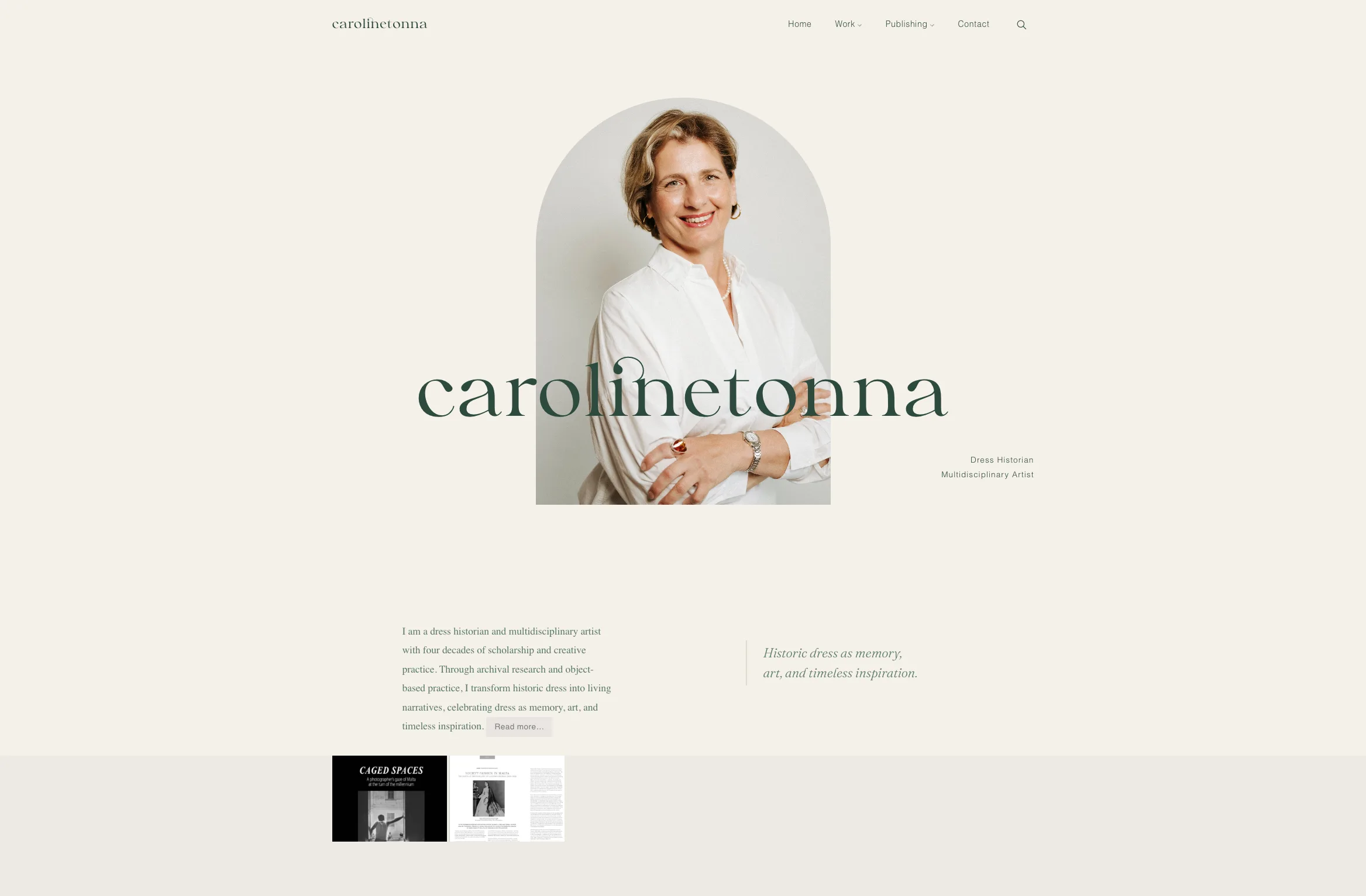 Caroline Tonna — Dress historian portfolio